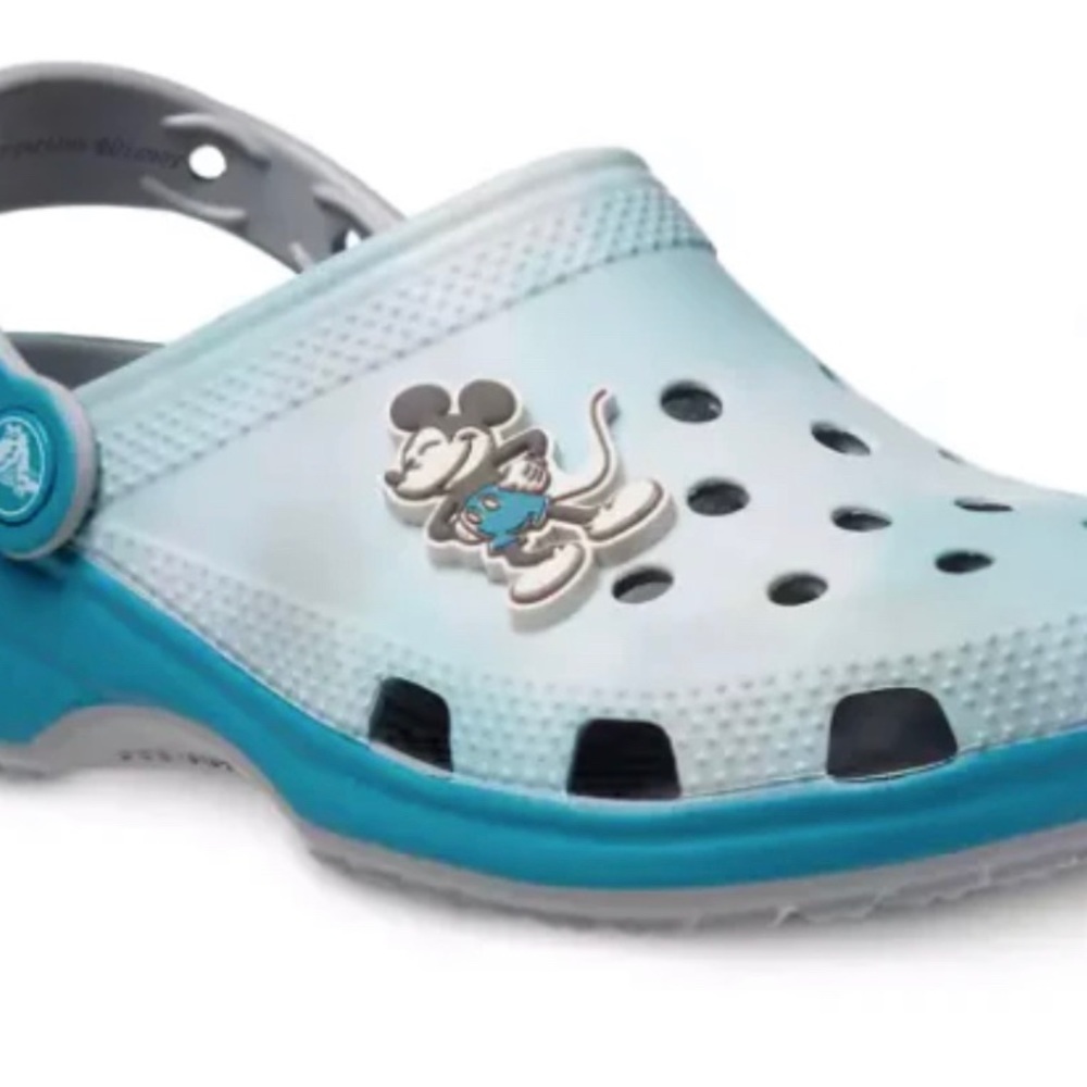 HP🎊🎊Disney Parks Light Blue Mickey Mouse Adult Crocs - Picture 4 of 8